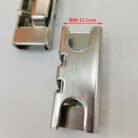Broken bridge aluminum alloy door and window hardware lock buckle Stainless steel 23 slot anti pry lock point four piece set Window frame hardware accessories