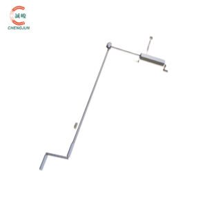 Hand cranked chain window opener