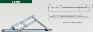 Stainless steel sliding brace